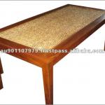 Best Quality Banana Leaf Capri Rattan Dining Table TJ-020