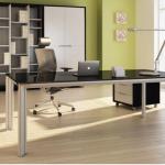 best selling cheaper rectangular glass office executive desk YI-D2010C