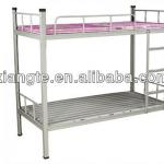 Best selling double decker metal bed /hostel furniture/metal apartment beds XTLZ803