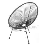 Best-selling Egg Shape Outdoor Furniture Wicker Chair HJGF019