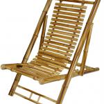 BF-13009 - Outdoor bamboo furniture - Bamboo rustic folding chair recliner BF-13009