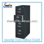 Black 4 drawers stainless steel cabinet SA-FC-002-4D