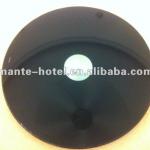 Black armored glass turntable MT-100