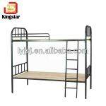 Black elegance steel hostel beds JSJ-C008-4