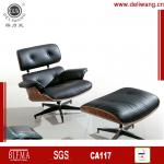 black leather eames chair with ottoman HA20 HA20#