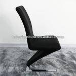 black leather z shape dining chair DC686 DC686