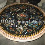 Black marble Inlay table top PD-110