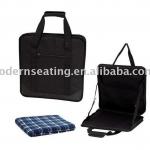 black new stadium seat / blanket and sport stadium seat cushion MS-104