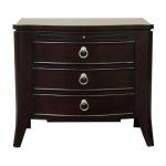 black nightstand ONS-0007