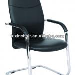 black PU synthetic leather office chairs with good quanlity FX-502-1