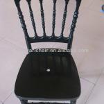 black resin napoleon chair resin Napoleon chair