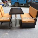 Booth sofa and chairs for restaurant table sets(XY0703) XY0703