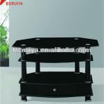 Bottom Drawer Temperedglass LED TV Stand TS124