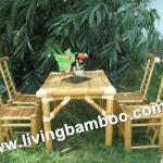 BREST BAMBOO DINING TABLE AND CHAIRS DR-007