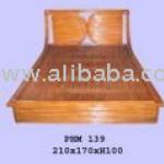 Brown Furniture Rattan Bed BED