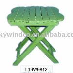 butterfly shape folding wooden stool L19W9812 L19W9812