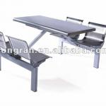 canteen table,stainless steel-4-small back-fast food table stainless steel-4-flat broad-fast food table