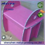 cardboard table and chair, Corrugated paper desk,baby room furniture CF-D003