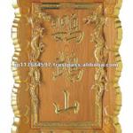 carving wooden frame with natural wood grain frame3