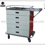 CE and ISO Approved Stainless Steel Hospital Trolley Medical Cart DR-335