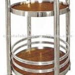 CH-059A Restaurant Wood Trolley Cart/Wine Cart / hotel service trolley / liquor trolley /liquor cart CH-059A