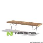 CH269 George nelson metal base platform bench CH269