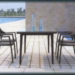 chairs and table garden furniture DR-W3187