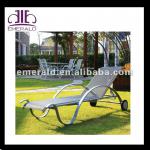 CHAISE LONGUE sunbed L4073T with adjustable backrest and wheel CHIAISE LOUNGE L4073T