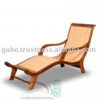 Chaise Lounge With Rattan ID010002