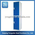 changing room 2 tiers metal clothes cabinet with 2 door SK-01G2