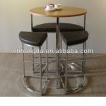 Cheap bar table and chairs dining room funiture HD-5525