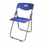 cheap easy living room lounge metal plastic folding dining chair CDP001