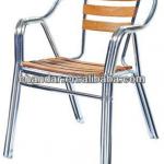 cheap furniture chair aluminum chair with ashwood slat CH-1A