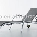 Cheap Garden Aluminium sun lounger NL10204