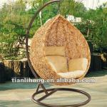 Cheap Patio/Garden Rattan Hanging Swing Basket Chair TLH-2851