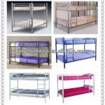 Cheap Queen size metal used bunk bed frame for sale MBB-06