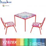 Children metal table and chair YJ828X