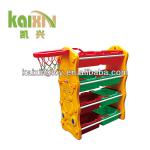 Children plastic multifunctional toy cabinet KXHT-074