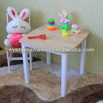 children&#39;s table and chair, wooden table and chair, dining table and chair, EG-TC-004