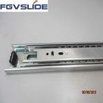 China good quality 3-fold telescopic channel drawer rail DY4501S