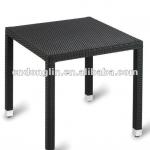 China Resin Weave Table with Rattan Effect Top DLR071