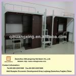 china two people metal bunk beds furnitures QHX-TC002