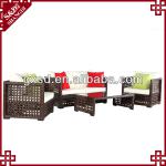 Chinese 2014 cheap rattan royal furniture sofa set SDY12003