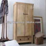 Chinese Antique Distressed Reclaimed Rustic Natural Wardrobe TB-005