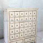 Chinese antique white medicine cabinet 12052610