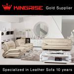 Chinese Good Quality Updated Design Italy Leather Sofa D6033