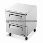 Chinese restaurant furniture Cold Air Undercounter with 2 Drawers, CE and UL Certifications TUR-28SD-D2