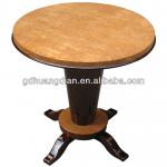 Chinese style wooden and marble top restaurant table HDCT133 HDCT133