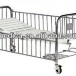 Chinese supply Semi-fowler child bed with stainless steel head/foot board&amp;side rails CB-1135