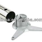 chrome coated office decorative metal table leg BZT01